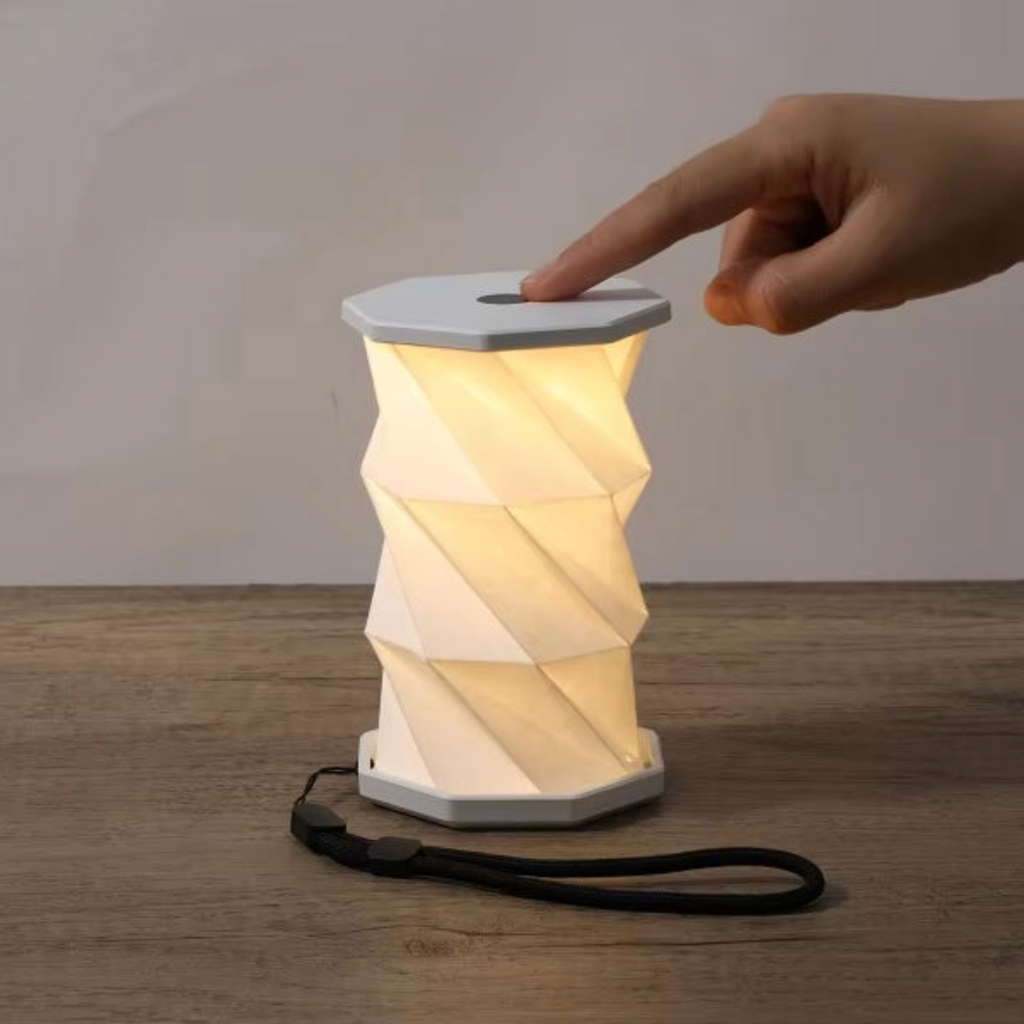 Creative Foldable Paper Lantern – Portable Decorative LED Light for Home, Parties & Special Occasions