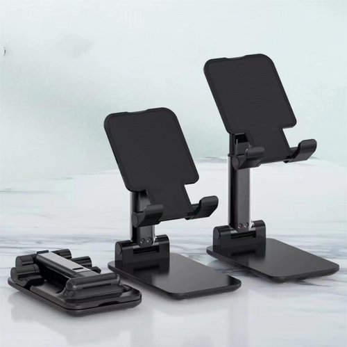 Adjustable Height Phone Stand – Foldable Desktop Mobile Phone Holder